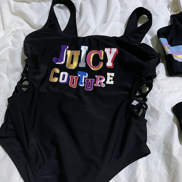 Juicy Couture one piece bathing suit size 14-16 - Picture 1 of 4